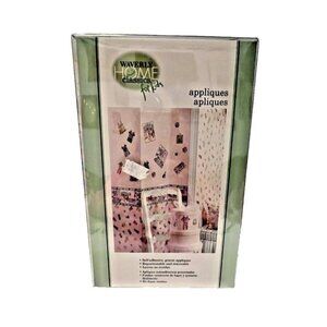 Waverly Home Classics‎ For Kids Appliqués Sticker Dress Up Girls Room #5509260
